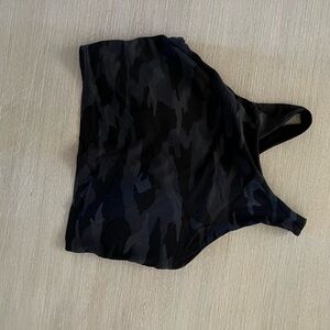 Athleta Black Camo Tank Top